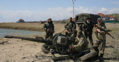 МВД Украины: «Российские войска захватили два населенных пункта»