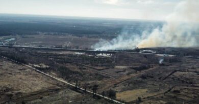 Под Киевом уничтожены десятки военной техники РФ