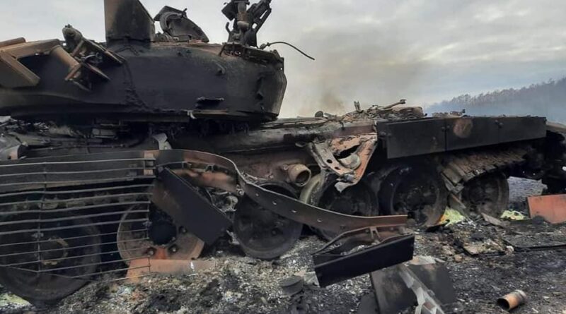 В Черниговской области ВСУ уничтожили танковую роту РФ