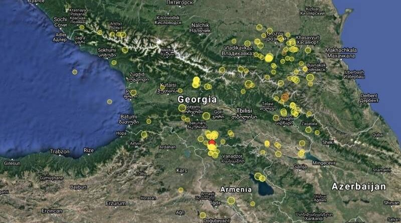 В Грузии произошло еще одно землетрясение