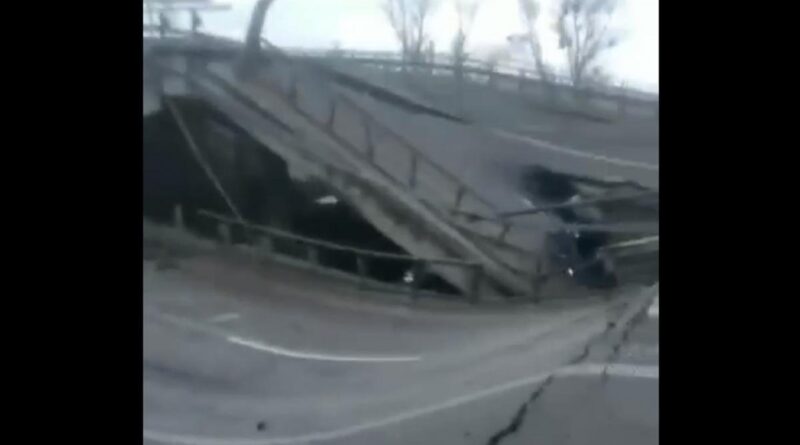 Возле Стоянки взорван мост, проехать из Киева в Житомир невозможно - нардеп