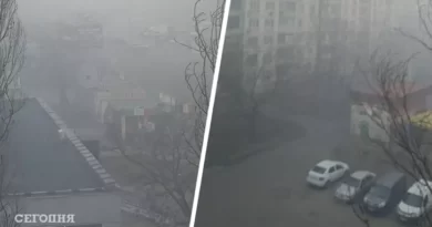 Киев накрыл смог: люди жалуются на задымление (фото)