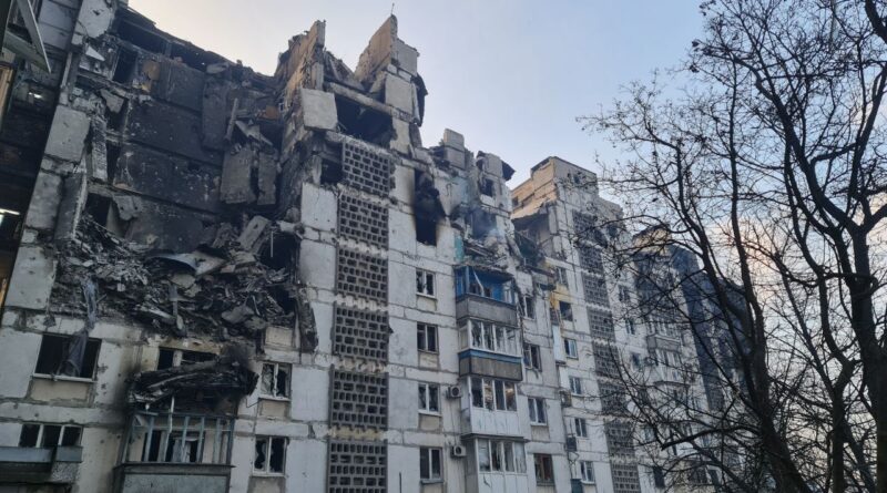 Мариуполь, разрушенный российско-фашистскими захватчиками