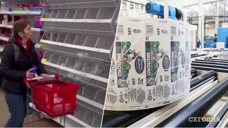 Ни молока, ни сока: почему в российских супермаркетах опустели полки