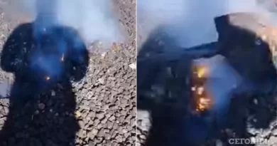 Оккупанты обстреляли Краматорск фосфорными боеприпасами (видео)