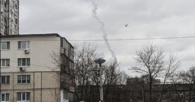 Киев сотряс мощный взрыв