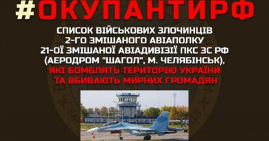 Кто бомбит Украину: разведка опубликовала список пилотов и штурманов РФ
