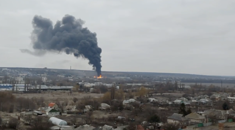 Луганск сотряс мощный взрыв