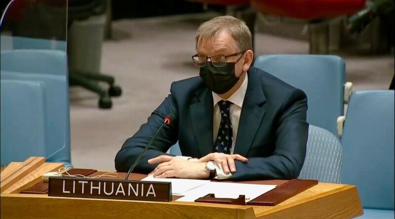 Мы хотим, чтобы РФ воздержалась от права вето в ООН по Украине - представитель Литвы в ООН