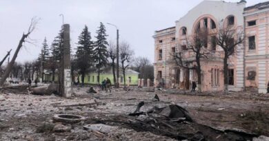 Оккупанты снова бомбили жилые кварталы в Ахтырке