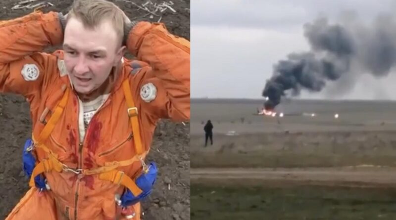 Под Николаевом ВСУ сбили российский самолет, пилот захвачен в плен