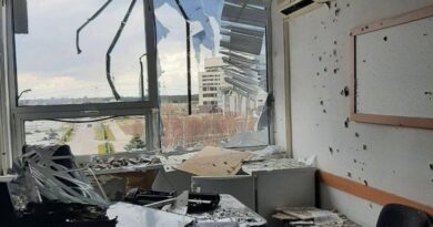 Появились фото последствий обстрела российскими оккупантами Запорожской АЭС