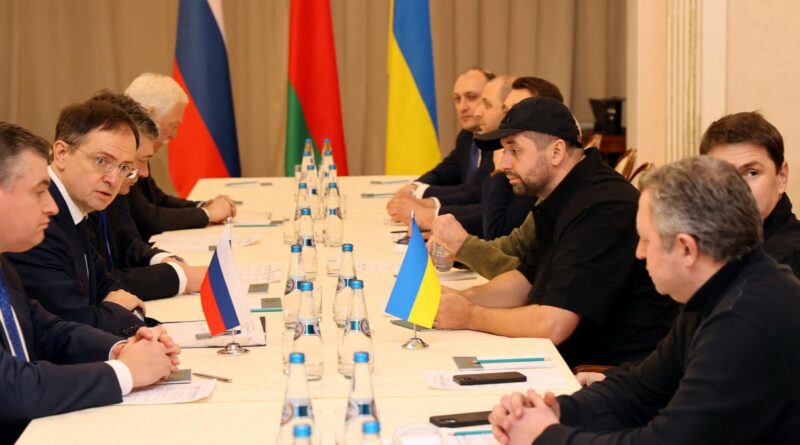 Третий раунд переговоров РФ и Украины состоится в понедельник