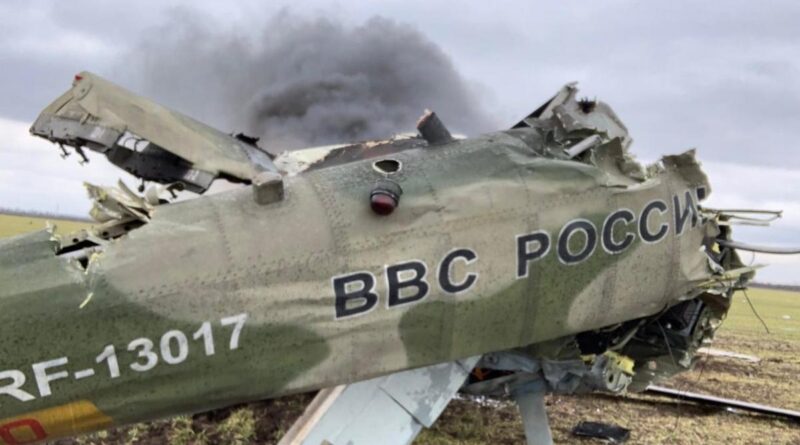 Украинские морпехи уничтожили четыре вертолета россиян