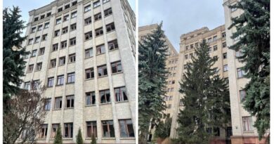 В Харькове в результате ракетных обстрелов РФ пострадали корпуса старейшего в Восточной Европе университета