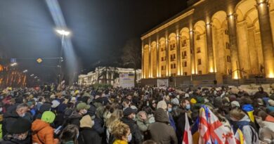 Задержанные на акции «Нет России!» в Тбилиси остаются в изоляторе