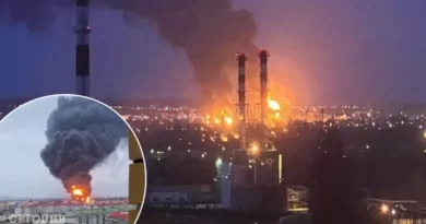 В РФ вспыхнула нефтебаза у границы с Украиной - фото и видео