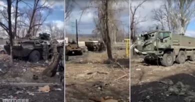 Вторая армия мира? ВСУ уничтожили технику оккупантов в Мариуполе (видео)