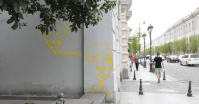 МВД Грузии сообщает об установлении личности автора граффити заполонившего Тбилиси