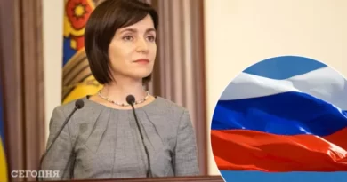 Молдова не буде присоединяться к западным санкциям против РФ — Санду