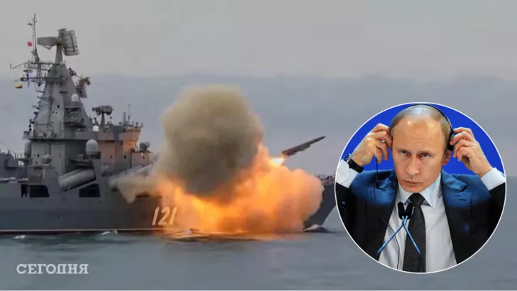 Удар по крейсеру "Москва": в Кремле рассказали о реакции Путина