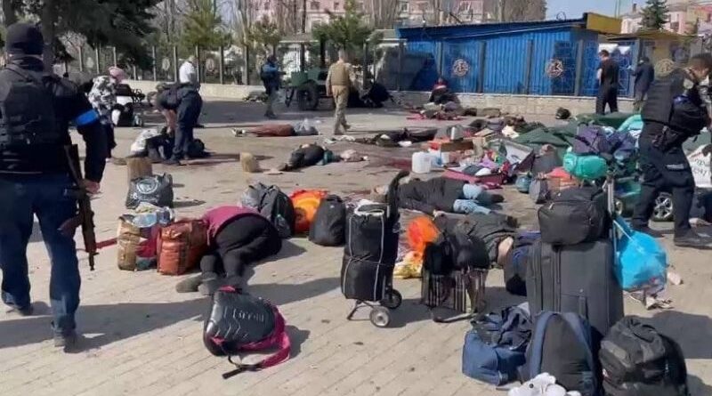 Число погибших от ракетного удара по вокзалу в Краматорске возросло до 39 человек