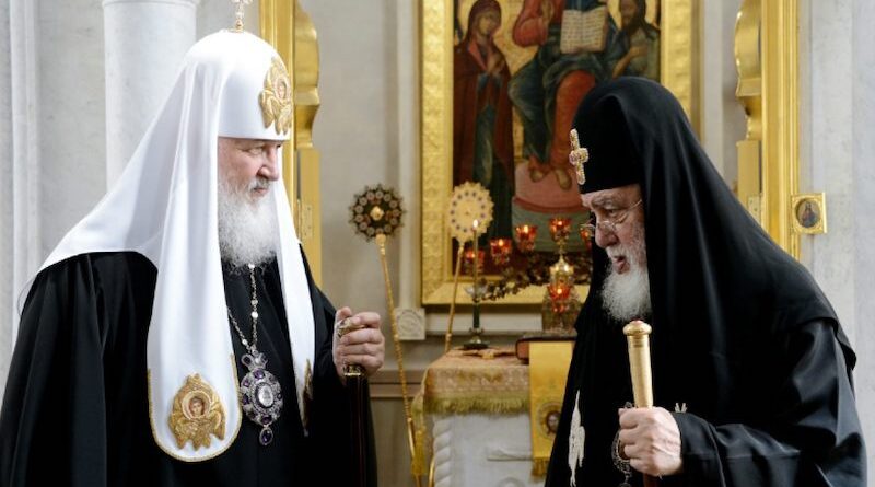 «Примите наши сердечные поздравления» — Илия II направил письмо Патриарху Кириллу