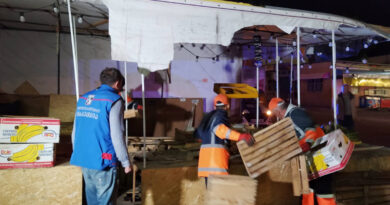 Произведен демонтаж прилавков уличных торговцев у станций «Самгори» и «Театр Ахметели»