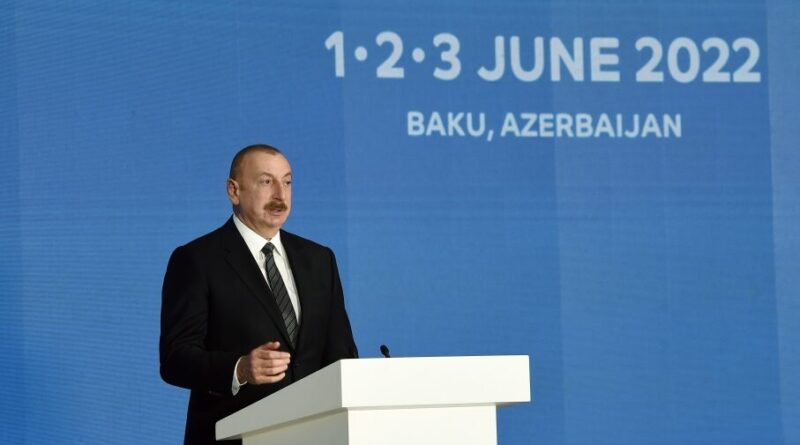 Алиев заявил о росте спроса на азербайджанский газ в Европе
