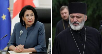 Президент Грузии подвергла критике пресс-секретаря Патриархии ГПЦ