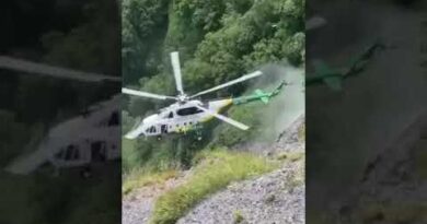 В Гудаури во время спасательной операции разбился вертолет МВД Грузии
