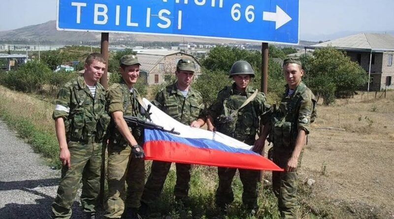 14 лет назад Россия начала вторжение к Грузию