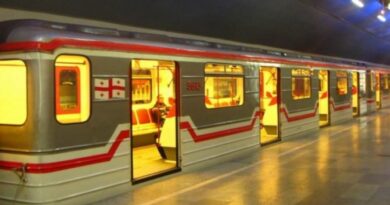 С 13 по 14 августа поезда первой линии Тбилисского метрополитена будут курсировать зонально