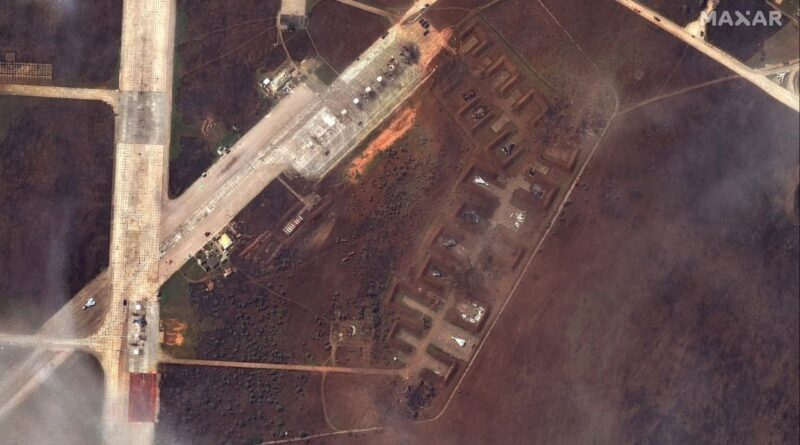 СМИ: В результате удара по аэродрому Саки половина авиации ВВС РФ была выведена из строя