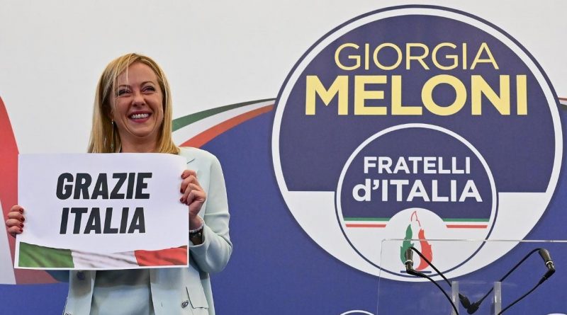 იტალიას ულტრამემარჯვენე მთავრობა და პირველი ქალი პრემიერი ეყოლება – წინასწარი შედეგები
