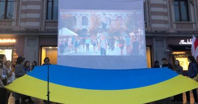 В Тбилиси отметили «День защитников Украины»