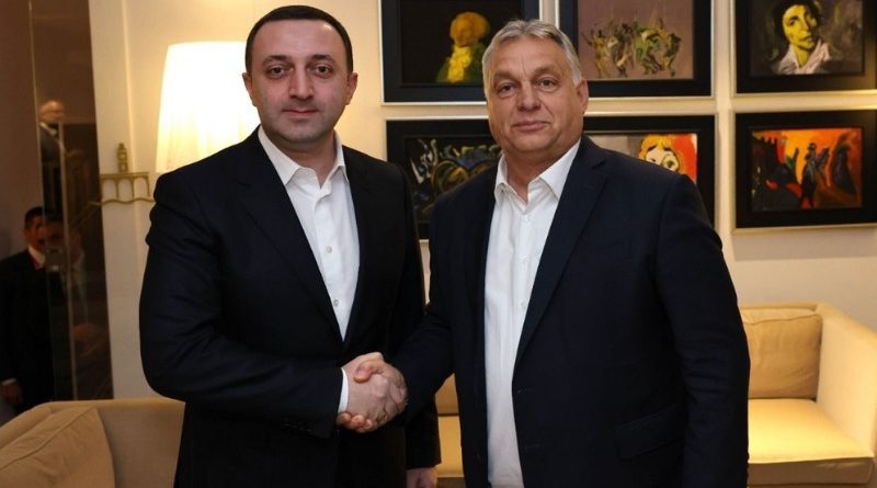 Гарибашвили встретился с премьер-министром Венгрии