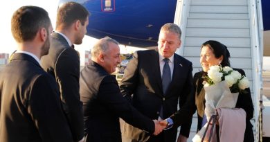 Президент Грузии находится с визитом в Молдове