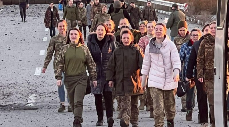 Украина освободила 108 женщин из российского плена