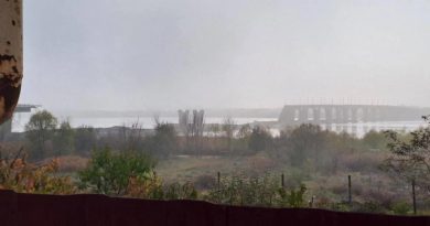 В Херсонской области поврежден мост через реку Днепр