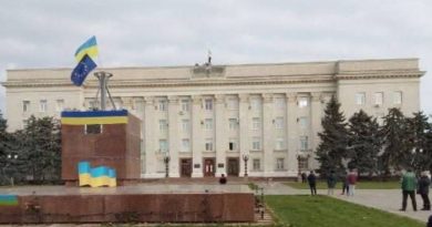 ВСУ вошли в Херсон и Берислав, освобожденные от российско-фашистских оккупантов и подняли там флаги Украины