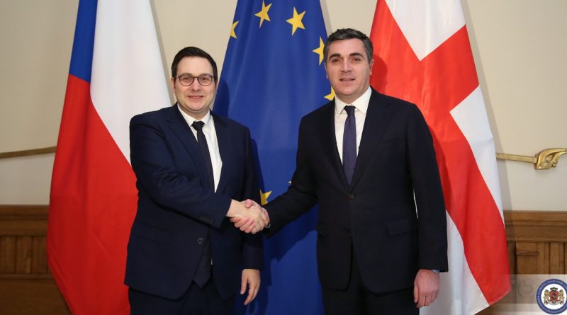 Глава МИД Чехии находится с визитом в Грузии