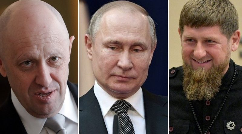 Путин зависит от сил Пригожина и Кадырова