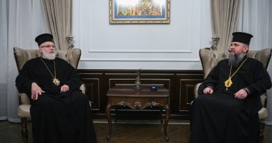 Архиепископ Зенон встретился в Киеве с Епифанием Первым