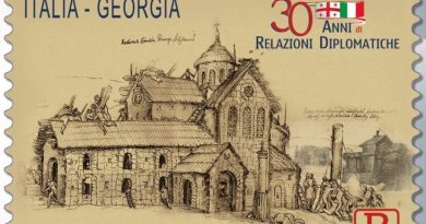 В Италии напечатают почтовую марку с изображением храма Бичвинта