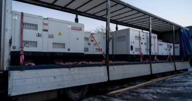 Казахстан передал украинским больницам 41 генератор