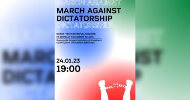 «Для всех, кто борется против диктатуры» — граждане Ирана и России проведут в Тбилиси марш