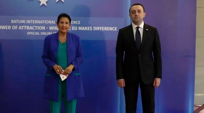 Правительство Грузии отозвало иск против президента Саломе Зурабишвили