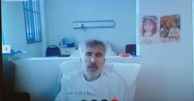 Саакашвили просит Народного защитника направить к нему консилиум врачей