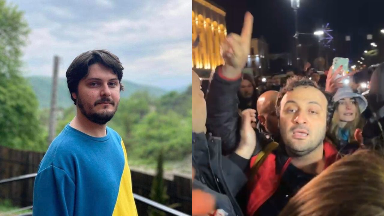 Двух журналистов задержанных на акции у парламента Грузии продержали в суде 14 и 18 часов